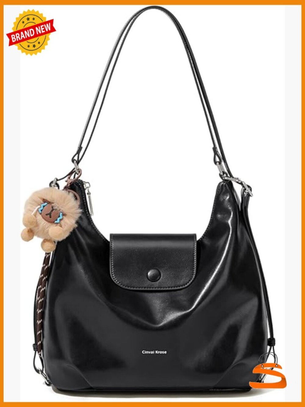 Leather Tote Bag Crossbody Backpack Hobo Shoulder Bag Work Casual